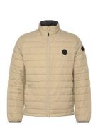 Lindbergh Light Weight Quilted Jacket Beige