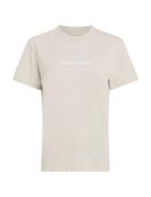 Calvin Klein Hero Logo Regular T-Shirt Beige