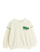 Mini Rodini Lizard Chenille Sweatshirt Vit