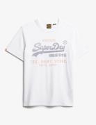 Superdry Vl Heritage Relaxed Tee Vit