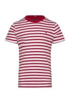 Tommy Hilfiger Essential Cotton Reg Fit Tee Ss Röd