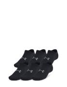 Under Armour Ua Essential No Show 6Pk Svart