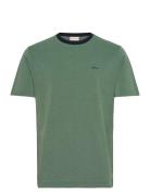 GANT 4-Col Oxford Regular Ss T-Shirt Grön