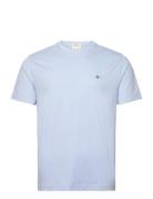 GANT Reg Shield Ss T-Shirt Blå