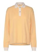 Monki Long Sleeve Rugby Polo Top Gul