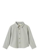 Lil'Atelier Nmmhadam Ls Loose Shirt Lil Grön