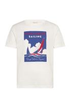 GANT Graphic Ss T-Shirt Vit