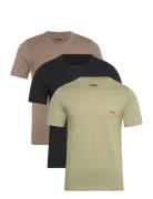 HUGO T-Shirt Rn Triplet P Khaki Green