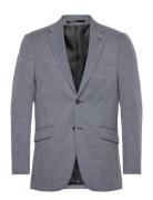 Lindbergh Black Linen Mix Blazer Blå