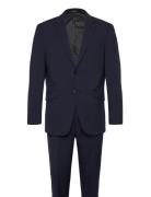 Lindbergh Black Superflex Suit Marinblå