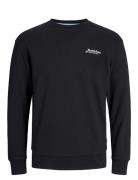 Jack & J S Jjbeau Sweat Crew Neck Svart