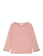 Lil'Atelier Nmfthoro Hif Ls Slim Top Lil Rosa