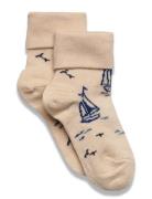 Mp Denmark Karl Socks Beige