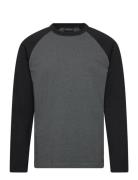 Lexington Clothing Trent Light Long Sleeve Tee Grå