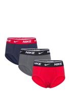 Nike Nhb 3Pk Nike Boys Hip Briefs Röd