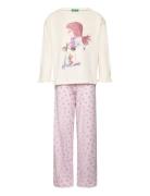 United Colors Of Benetton Pyjama(Sweater+Trous Rosa