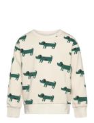 Lindex Sweatshirt Aop Beige