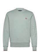 Fred Perry Crew Neck Sweatshirt Blå