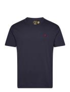 Polo Ralph Lauren Classic Fit Jersey V-Neck T-Shirt Marinblå