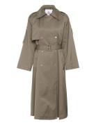 Karen By Simonsen Kbtitte Coat Khaki Green