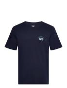 Lee Jeans Big Logo Tee Marinblå