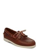 Sebago Docksides Portland Waxed Brun