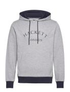 Hackett London Heritage Ess Hoody Grå