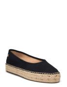 Lauren Ralph Lauren Luize Canvas Ballet Espadrille Svart