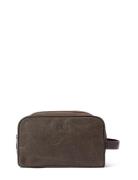 DAY ET Day Waxed Cotton Washbag Brun