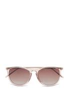 Pilgrim Vanille Sunglasses Crystal Brown/Gold Rosa