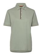 Mos Mosh Gallery Mmgharvey Polo Ss Tee Grön