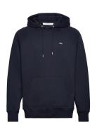 WOOD WOOD Essential Fred Classic Hoodie Marinblå