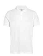 Mango Regular-Fit Cotton Piqué Polo Shirt Vit