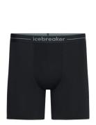 Icebreaker Men Merino 150 Anatomica Long Boxers Svart