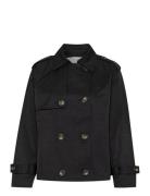 My Essential Wardrobe Miramw Short Trenchcoat Svart