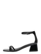 ONLY Onlaylin-5 Pu Strappy Heeled Sandal Svart