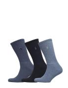 Polo Ralph Lauren Crew Sock 3-Pack Blå