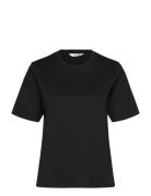 Lindex T Shirt Erica Basic Cotton Svart