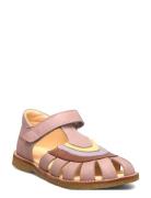 ANGULUS Sandals - Flat - Closed Toe - Rosa