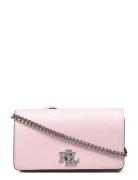 Lauren Ralph Lauren Crosshatch Crossbody Turn-Lock Tech Case Rosa