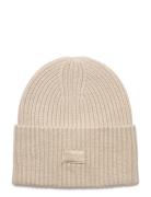 MSCH Copenhagen Mschkara Logo Beanie Beige