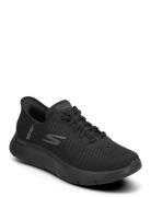 Skechers Mens Go Walk Flex - Hands Up - Slip-Ins Svart