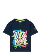 Boboli Knit T-Shirt Marinblå