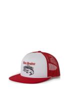 Brixton Bass Brains Ft Mp Trucker Hat Röd