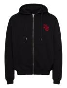 BLS Hafnia Justice Zip Hoodie Washed Svart