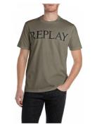 Replay T-Shirt Regular Replay Basics Grön