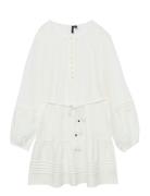 Vero Moda Vmolya Ls Short Dress Wvn Ga Vit