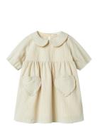 Lil'Atelier Nmffolly Ss Loose Dress Lil Beige