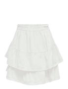 Kids Only Kogesther Ladder Tape Skirt Wvn Vit