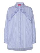 Cras Bloomingcras Shirt Blå